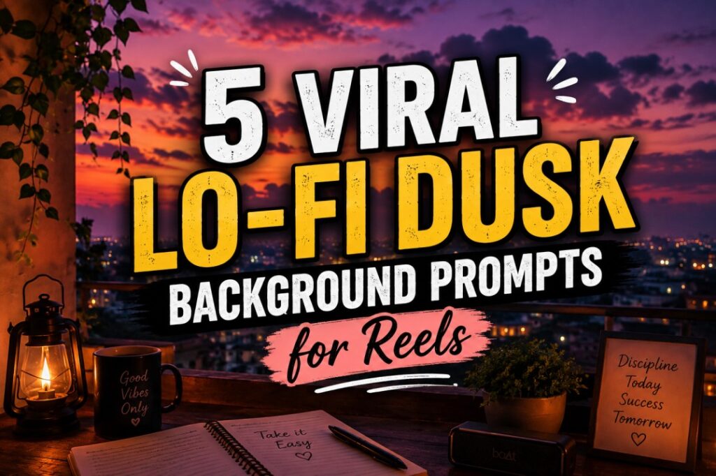 5 Viral Lo-Fi Dusk Background Prompts for Reels