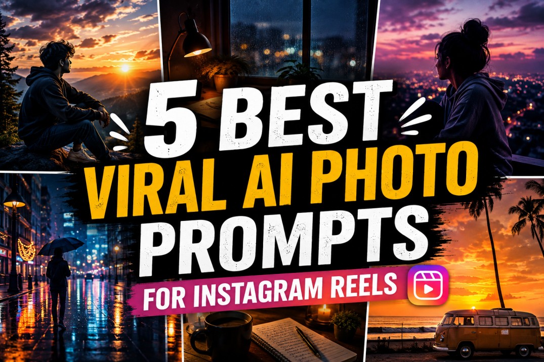 5 Best Viral AI Photo Prompts for Instagram Reels